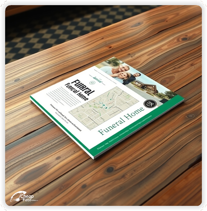 Promotional Material 1, Funeral Home marketing materials marketing piece