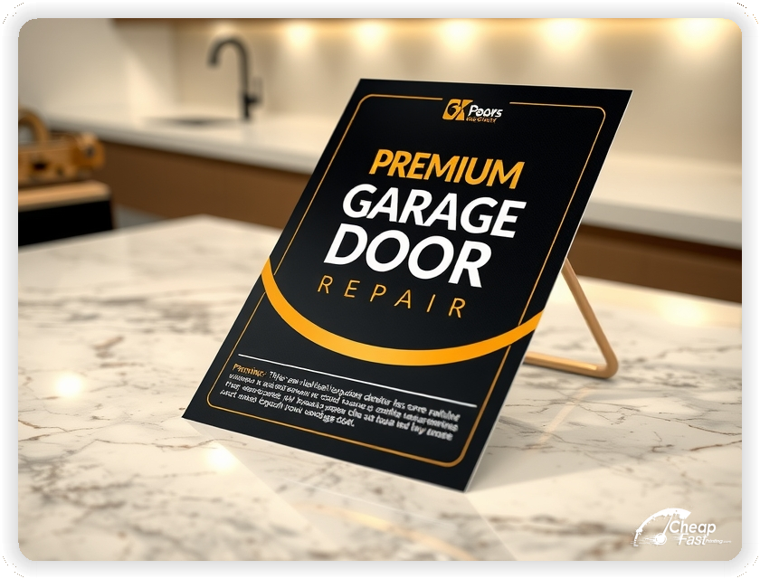 High Quality Leaflet 1, Garage Door Repair circulars promotion design
