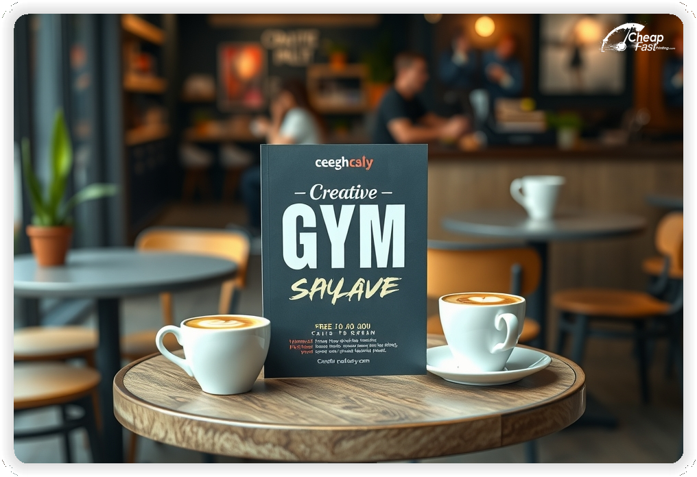 Best Gym Handout, Gym marketing materials print sample