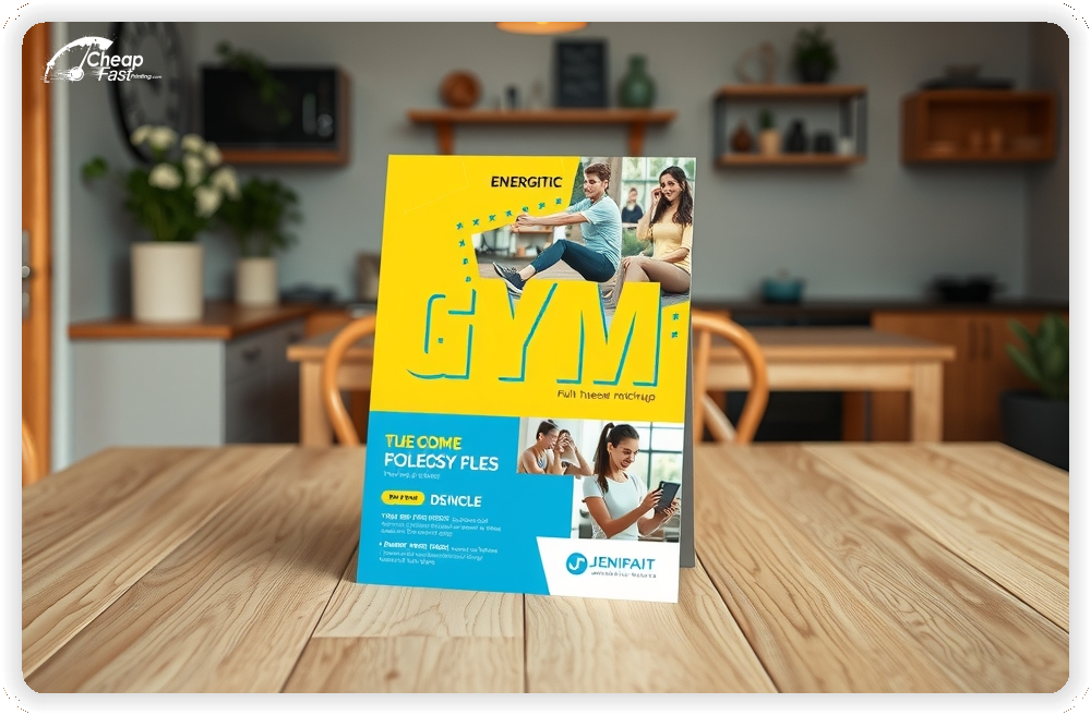 Custom Business Piece 1, Gym advertisements marketing piece