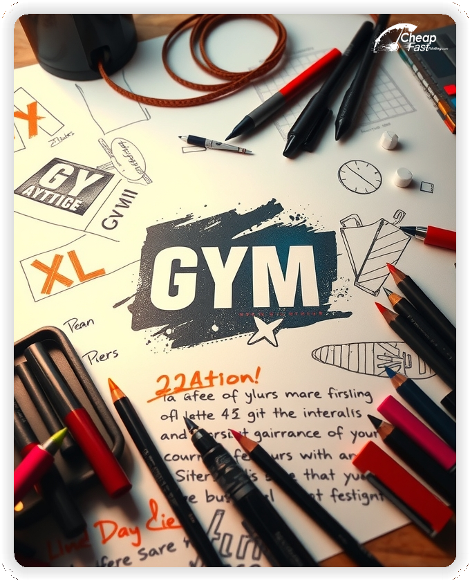 Promo Flyer Sample 1, Gym leaflets creative layout