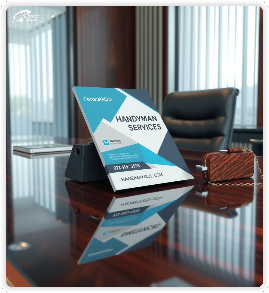 Professional Circular 1, Handyman Services handouts print sample