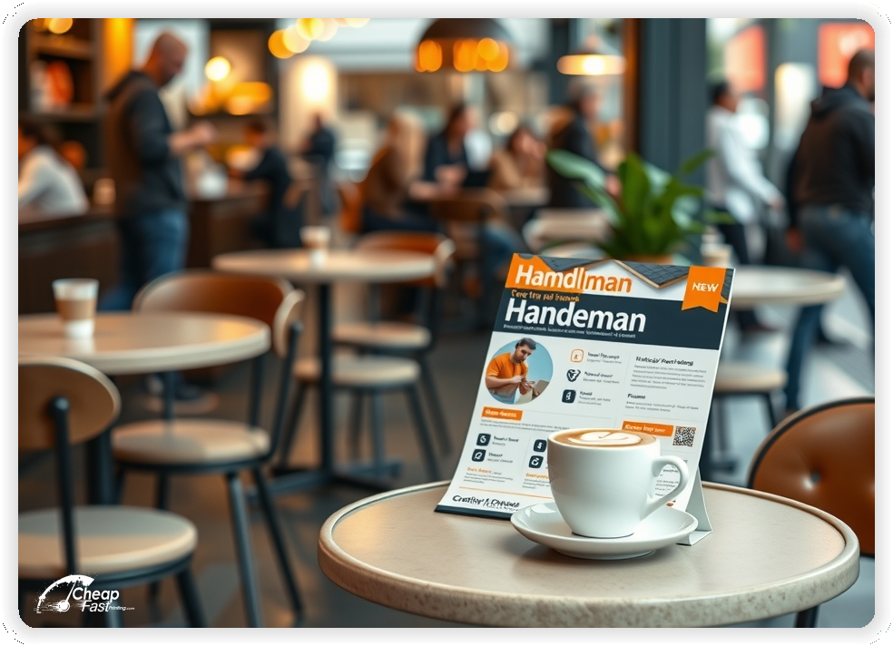 Custom Business Piece 1, Handyman advertisements marketing piece