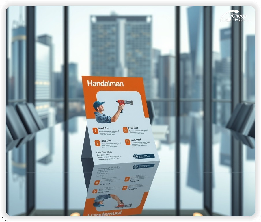 High Quality Leaflet 1, Handyman circulars promotion design