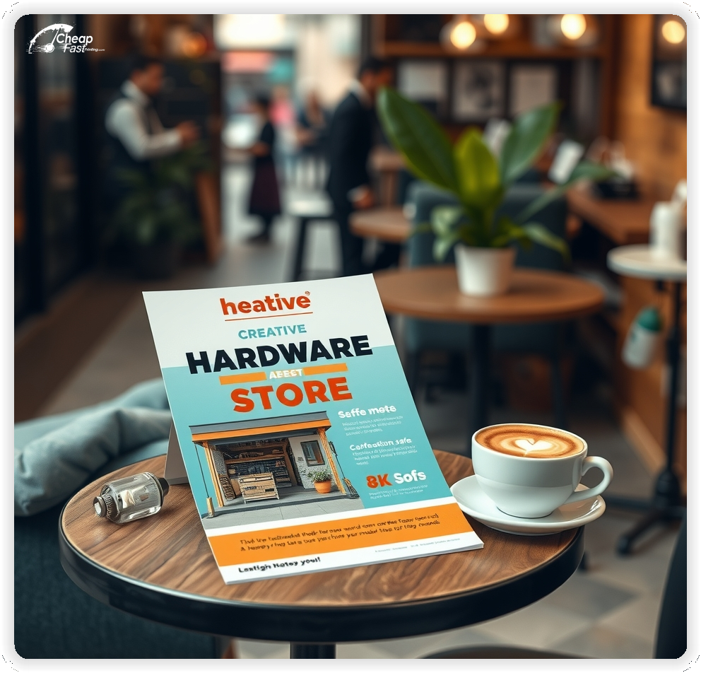 Promo Flyer Sample 1, Hardware Store leaflets creative layout