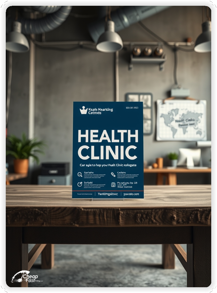 High Quality Leaflet 1, Health Clinic circulars promotion design