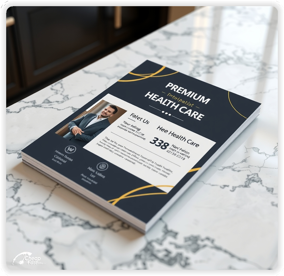 Best Home Health Care Promo, Home Health Care marketing materials print sample