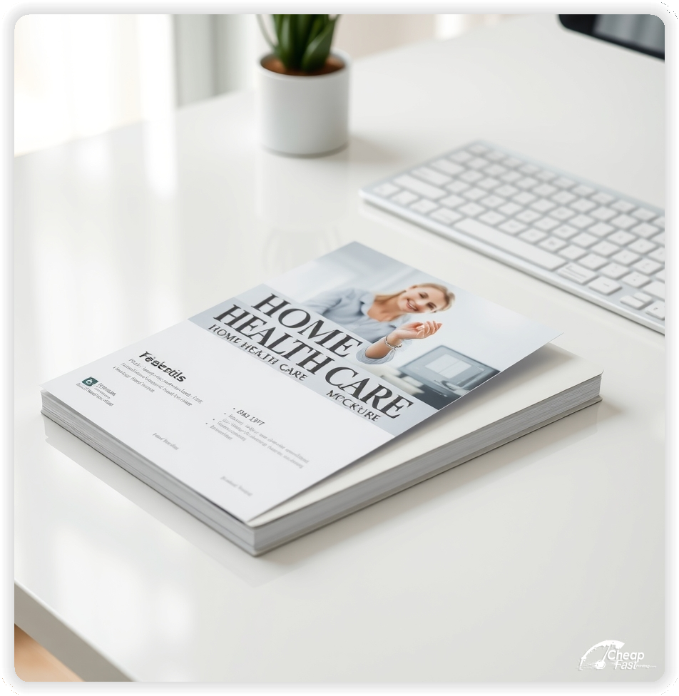 Custom Business Piece 1, Home Health Care advertisements marketing piece