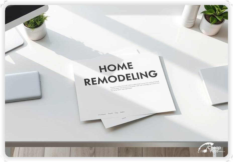 Professional Circular 1, Home Remodeling handouts print sample