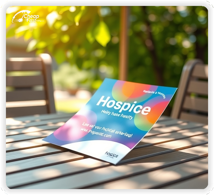 Promotional Material 1, Hospice marketing materials marketing piece