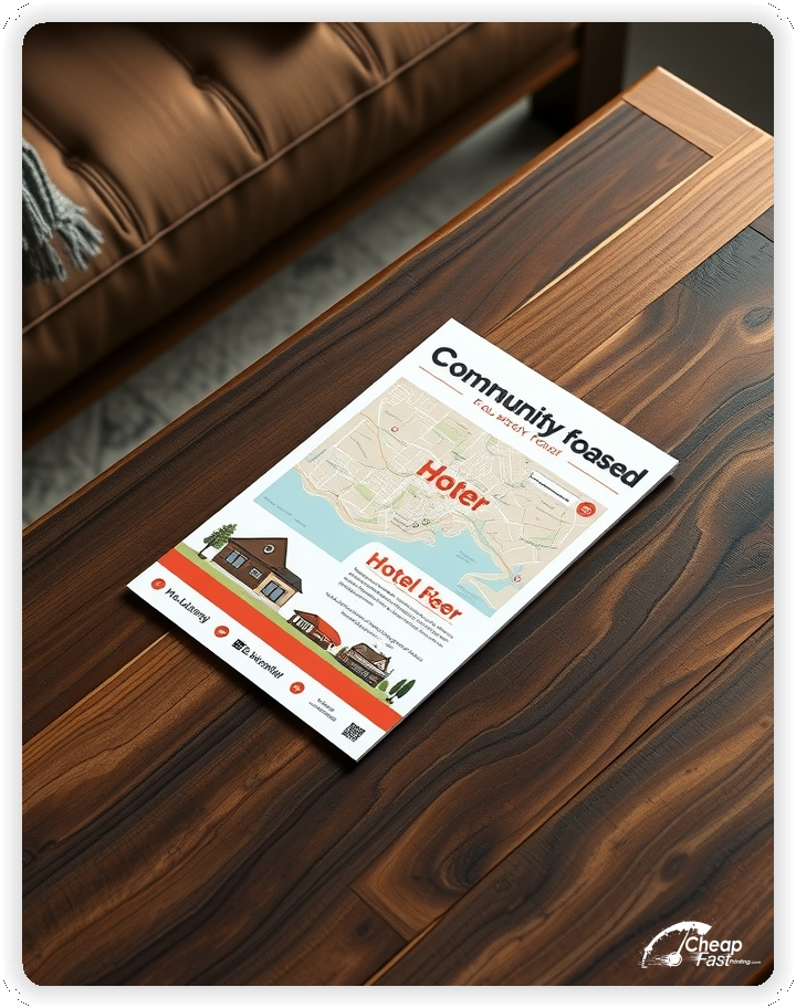 Creative Print Design 1, Hotel promo cards creative layout