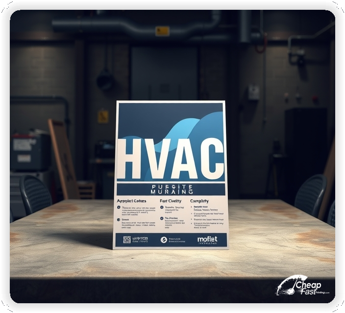 Print Ready Layout 1, Hvac brochures layout example