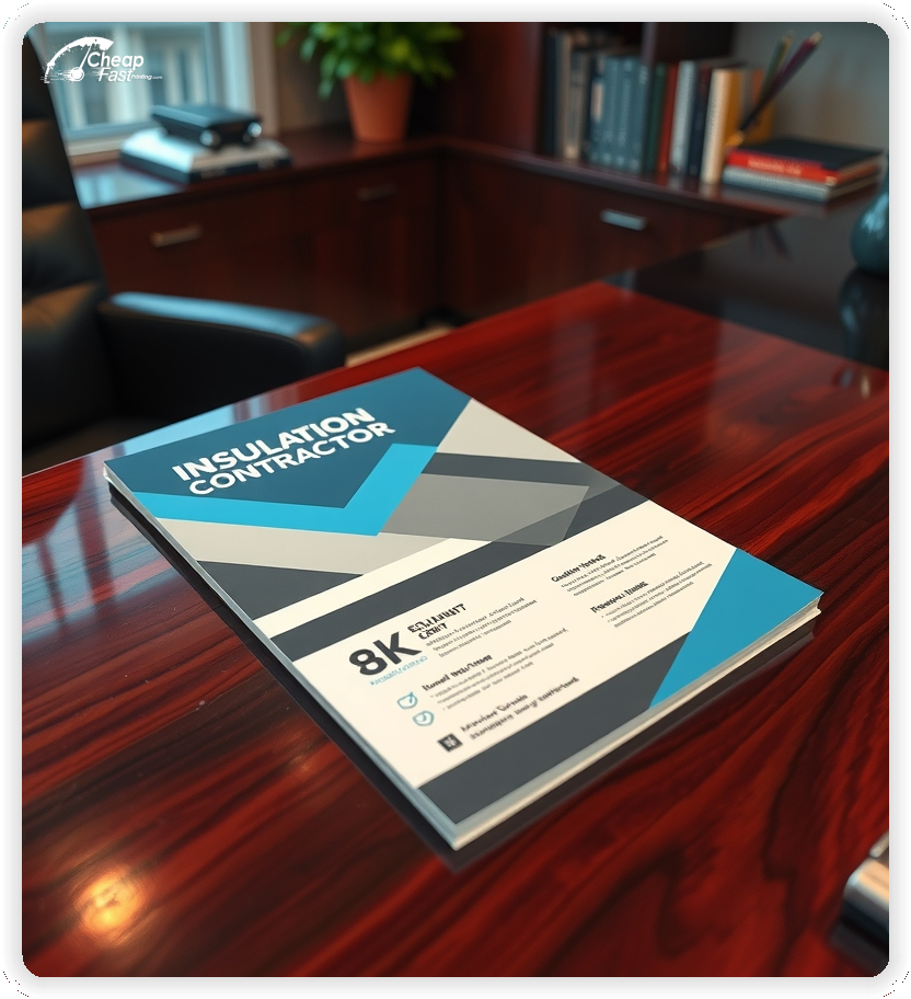 Professional Circular 1, Insulation Contractor handouts print sample