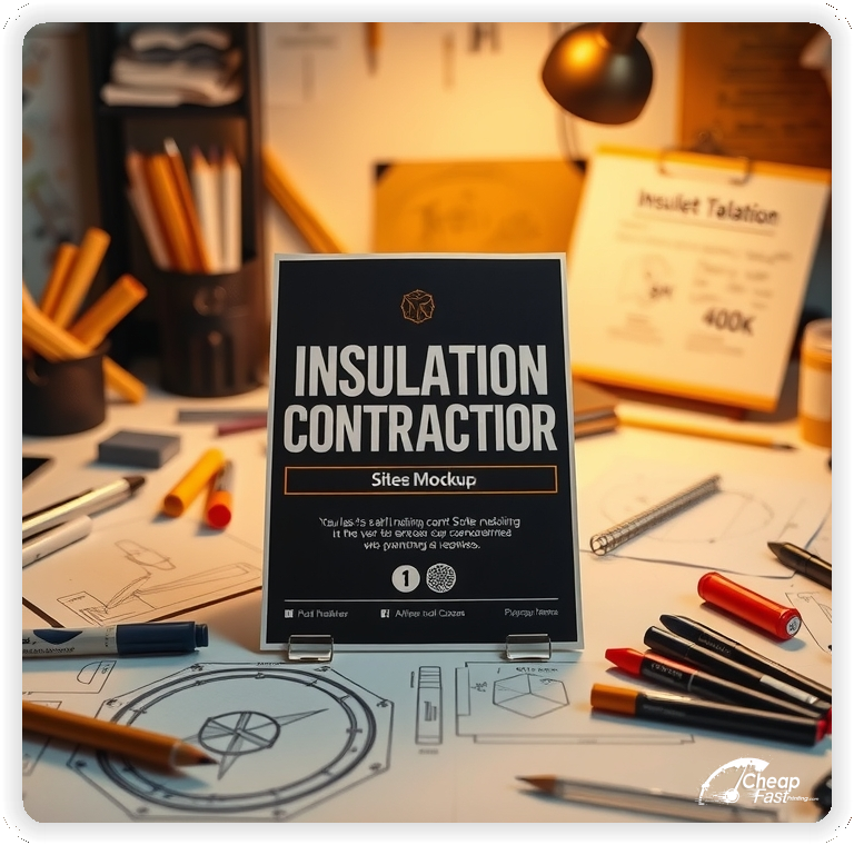 Promotional Material 1, Insulation Contractor marketing materials marketing piece