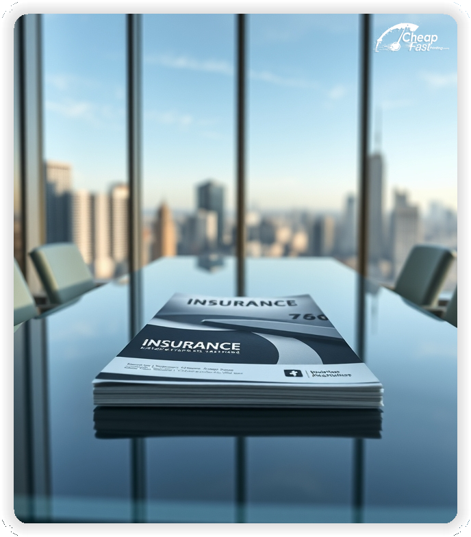 Professional Circular 1, Insurance Agency handouts print sample