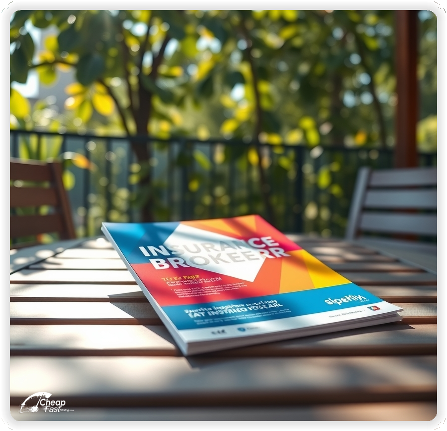 Creative Print Design 1, Insurance Broker promo cards creative layout