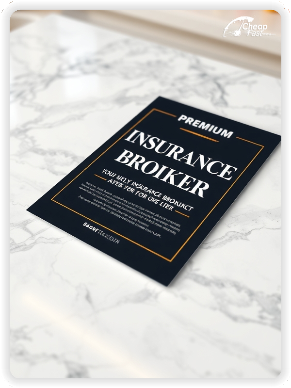 High Quality Leaflet 1, Insurance Broker circulars promotion design