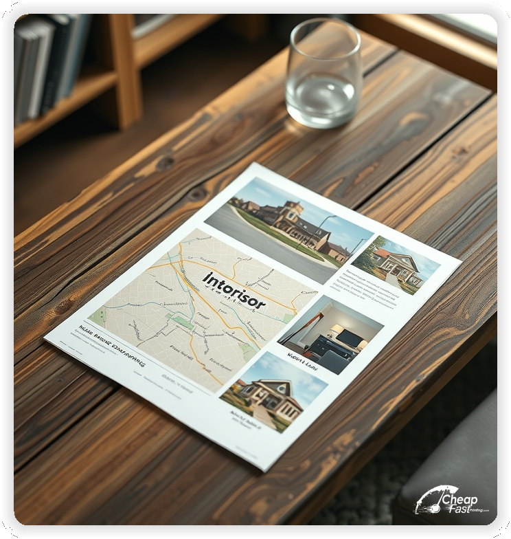 Print Ready Layout 1, Interior Painting brochures layout example