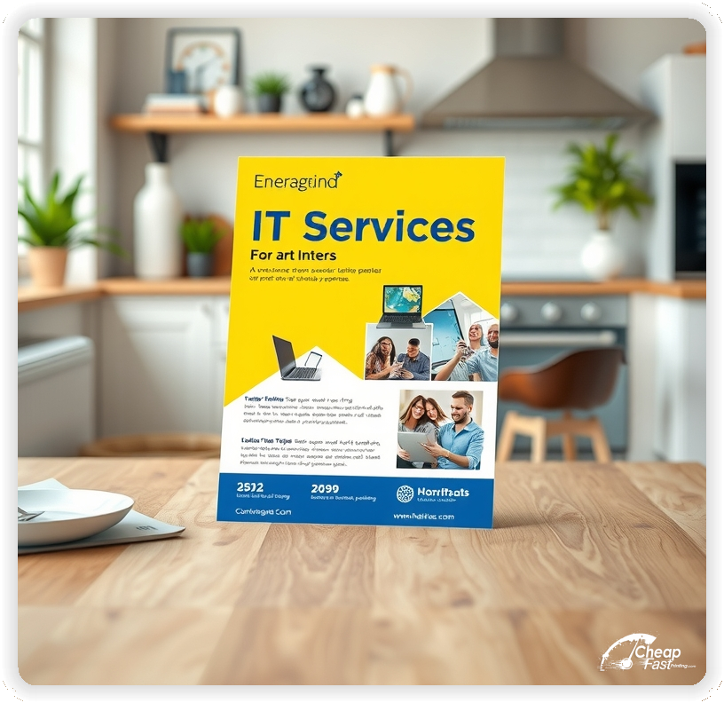 Promotional Material 1, It Services marketing materials marketing piece