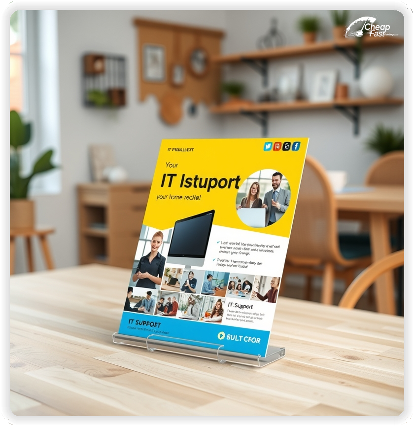 Professional Circular 1, It Support handouts print sample