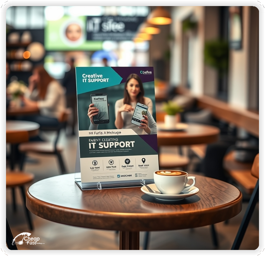 Promotional Material 1, It Support marketing materials marketing piece