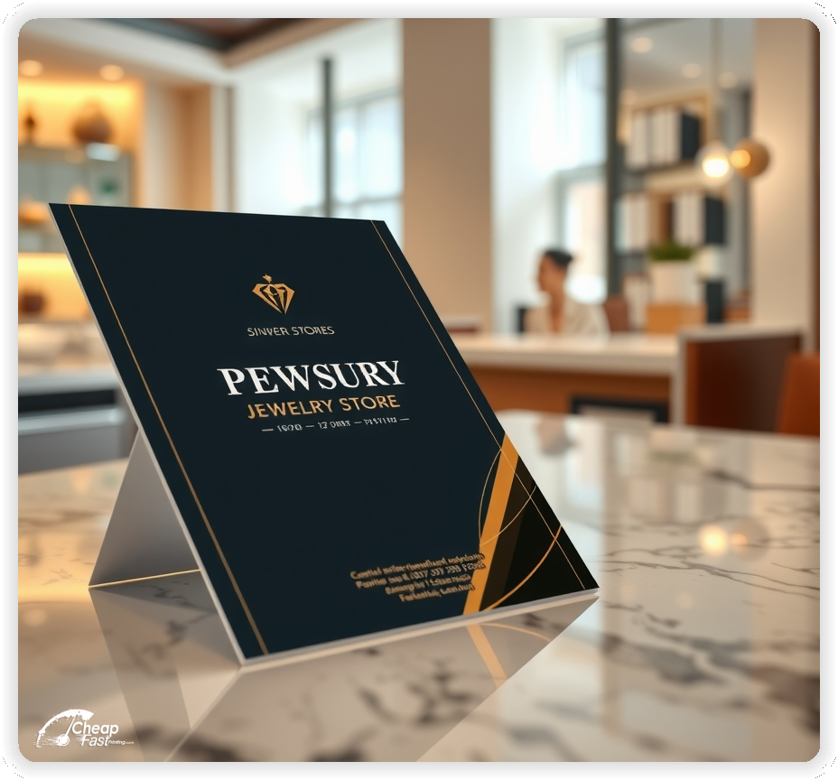 Professional Circular 1, Jewelry Store handouts print sample