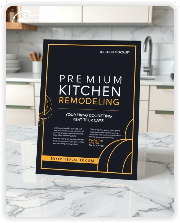 High Quality Leaflet 1, Kitchen Remodeling circulars promotion design