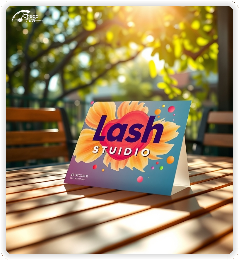 High Quality Leaflet 1, Lash Studio circulars promotion design