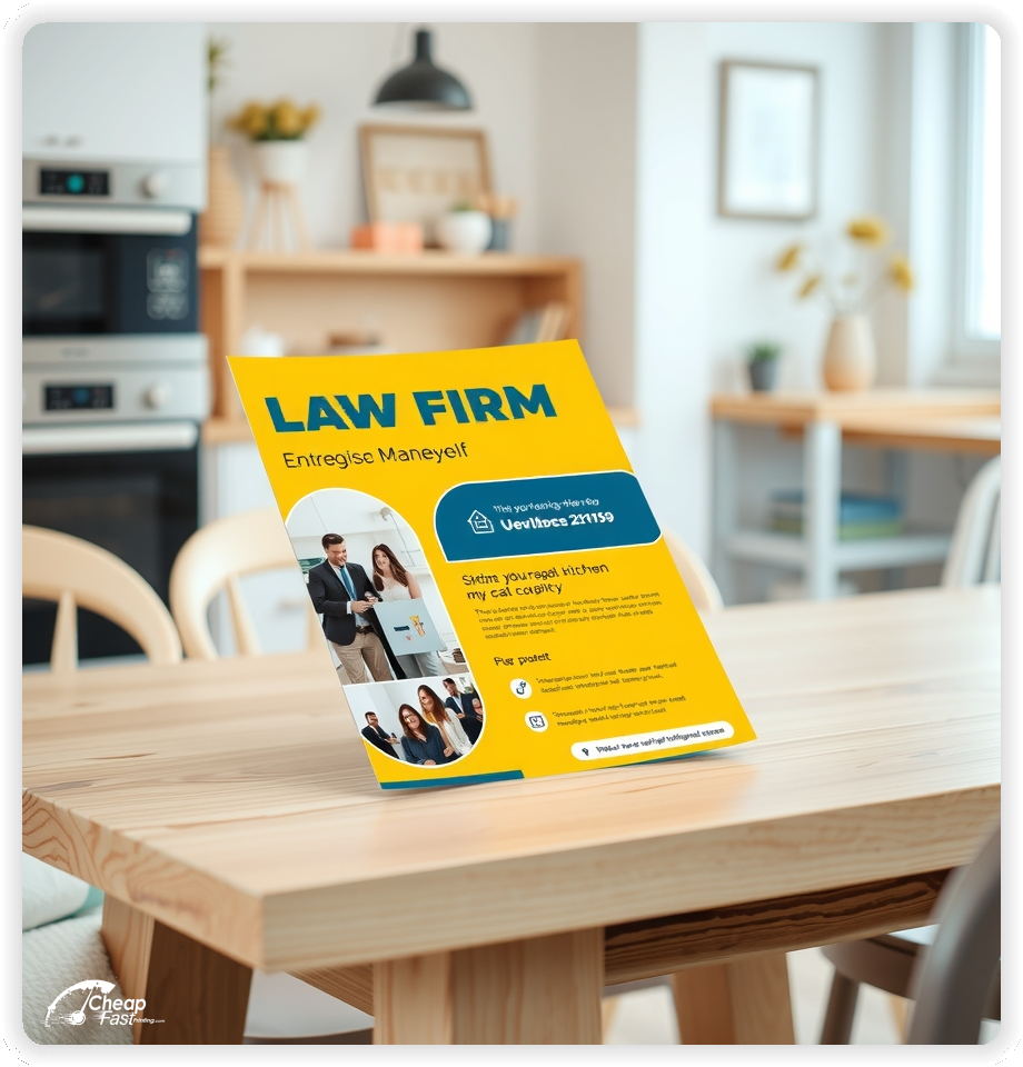 Custom Business Piece 1, Law Firm advertisements marketing piece