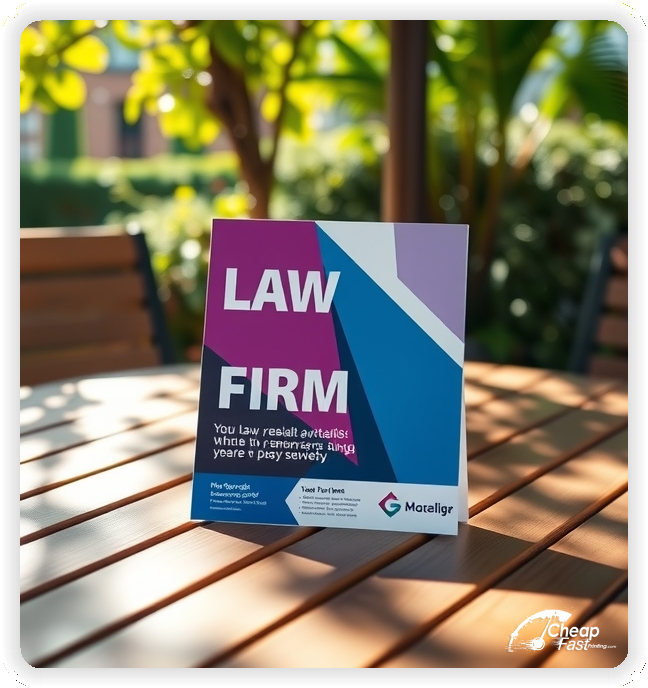 High Quality Leaflet 1, Law Firm circulars promotion design