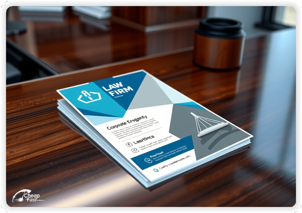 Promo Flyer Sample 1, Law Firm leaflets creative layout