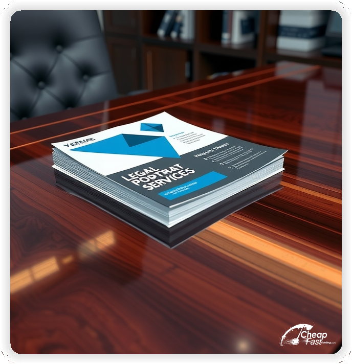 Advertising Brochure 1, Legal Services leaflets layout example