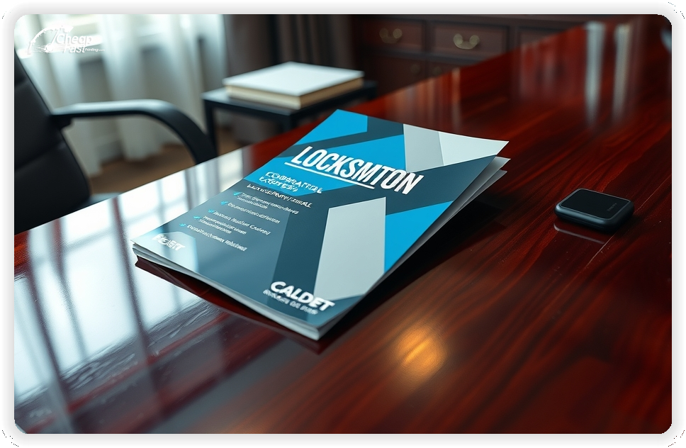 High Quality Leaflet 1, Locksmith circulars promotion design