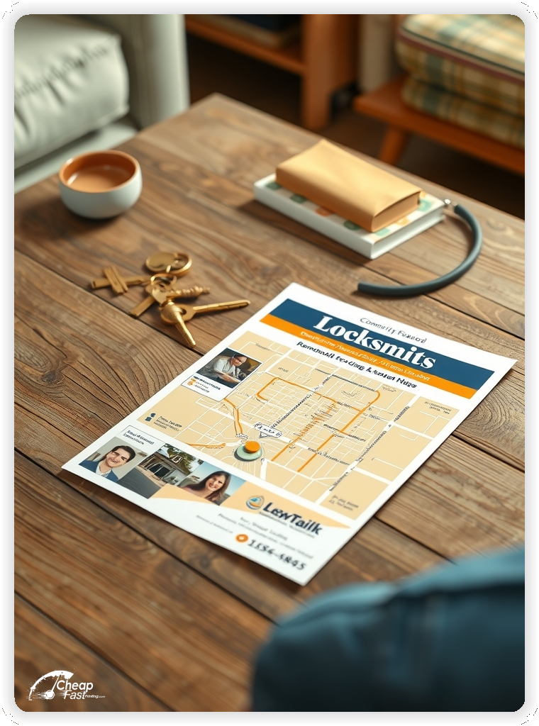 Promotional Material 1, Locksmith marketing materials marketing piece