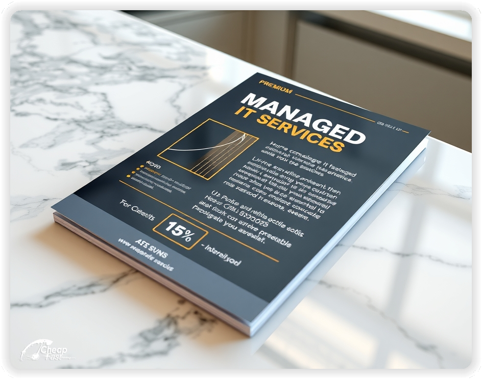 Promotional Material 1, Managed It Services marketing materials marketing piece