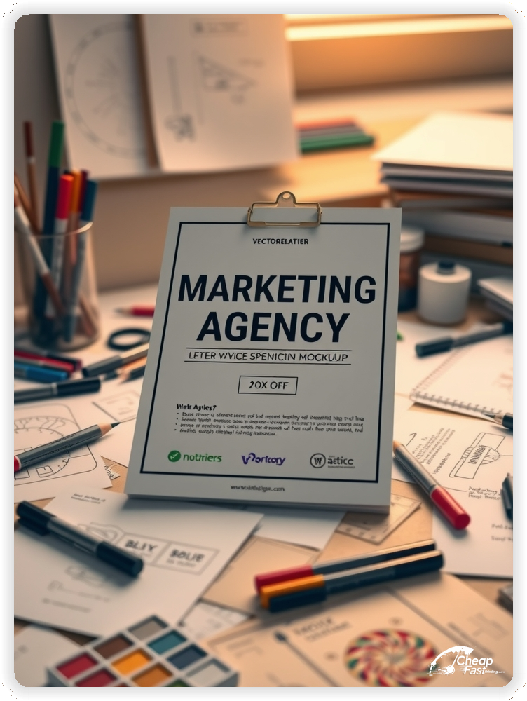 High Quality Leaflet 1, Marketing Agency circulars promotion design