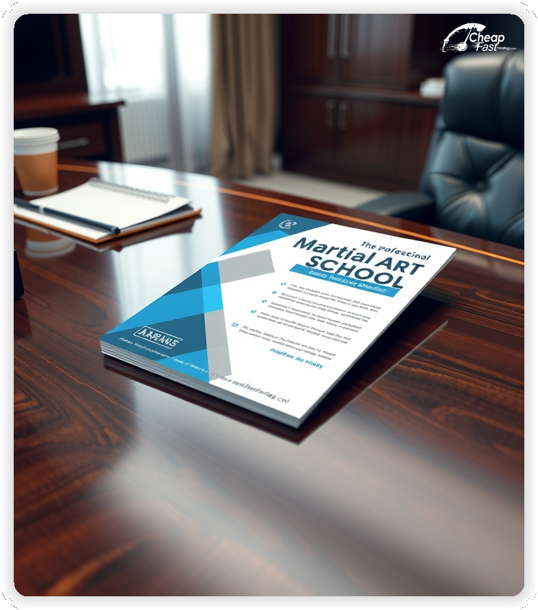 Professional Circular 1, Martial Arts School handouts print sample