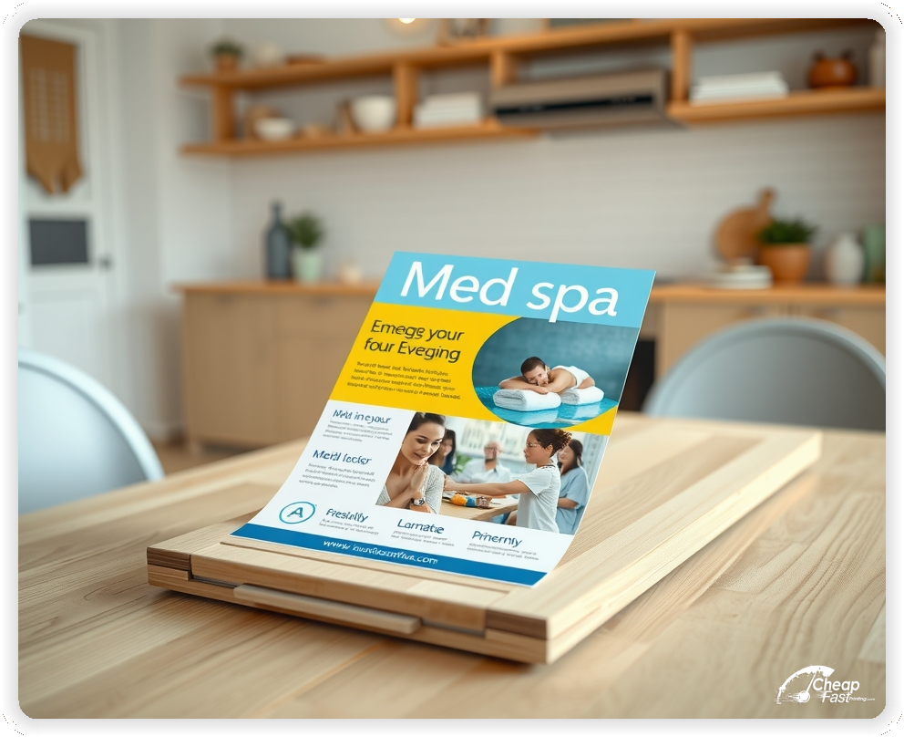 Promotional Material 1, Med Spa marketing materials marketing piece