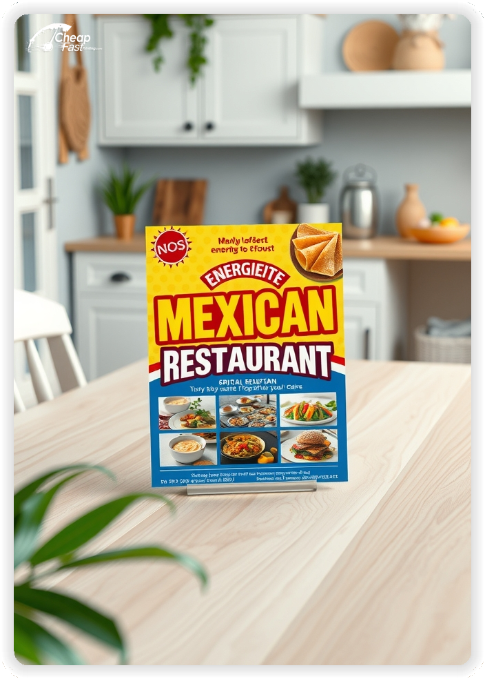 High Quality Leaflet 1, Mexican Restaurant circulars promotion design