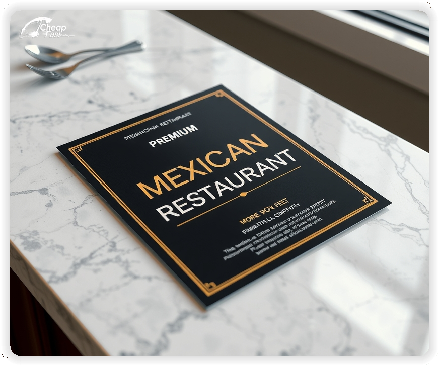 Promo Flyer Sample 1, Mexican Restaurant leaflets creative layout