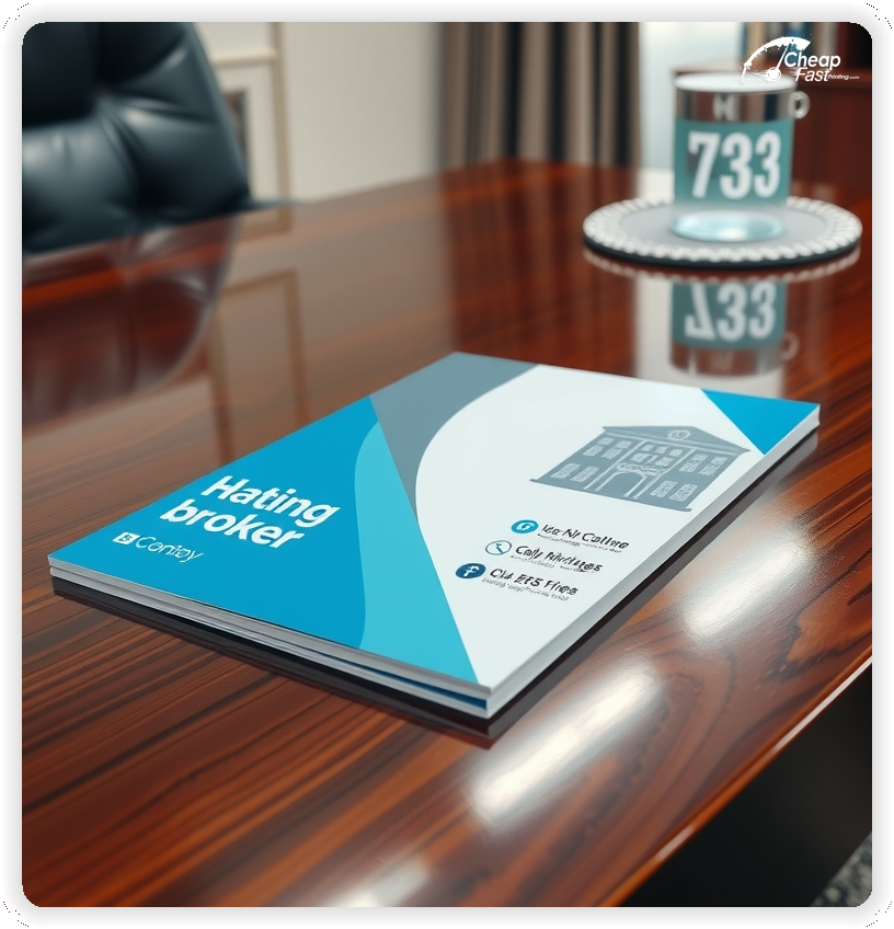 Cheap Mortgage Broker Handout, Mortgage Broker marketing materials print sample