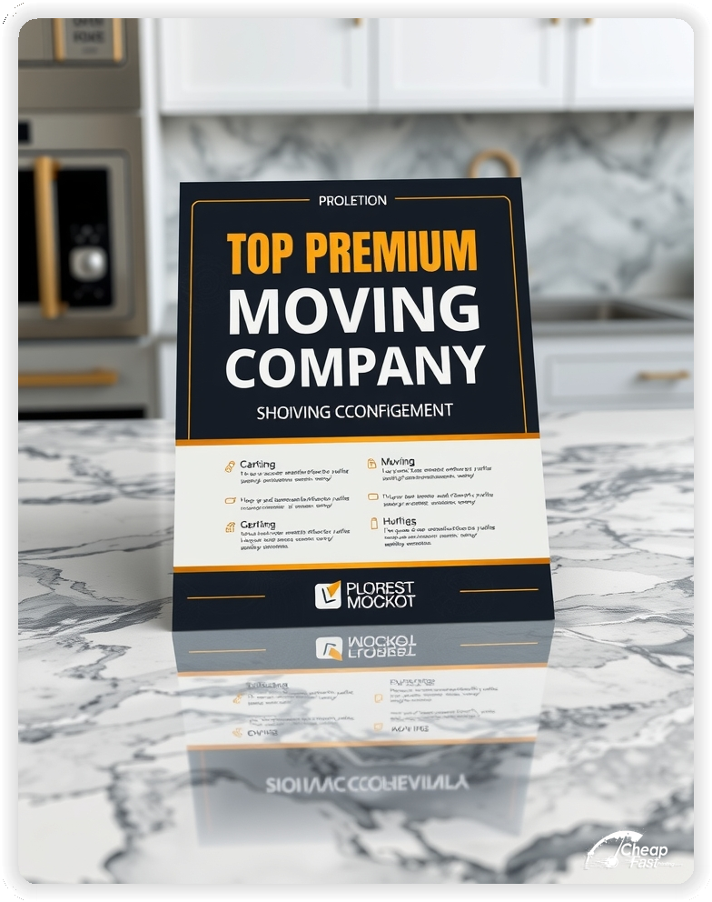 Promo Flyer Sample 1, Moving Company leaflets creative layout