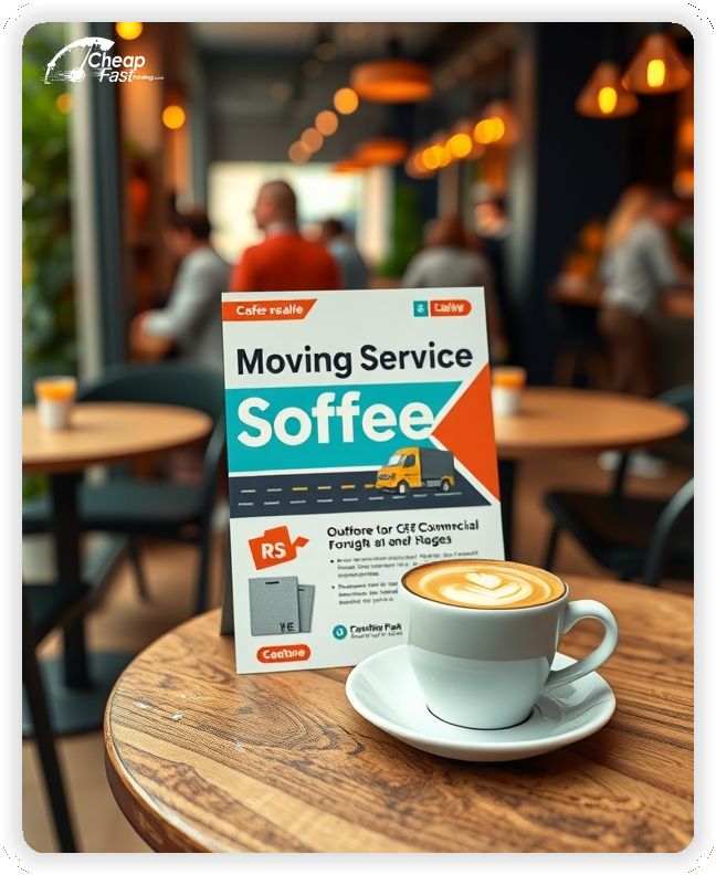 Promotional Material 1, Moving Services marketing materials marketing piece