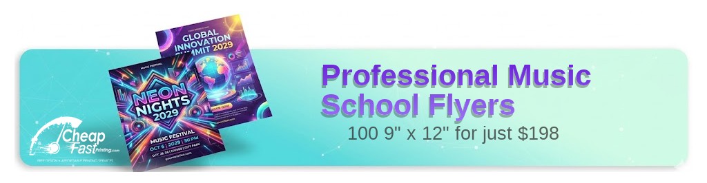 Cheap flyers printing on 4x6 paper stock