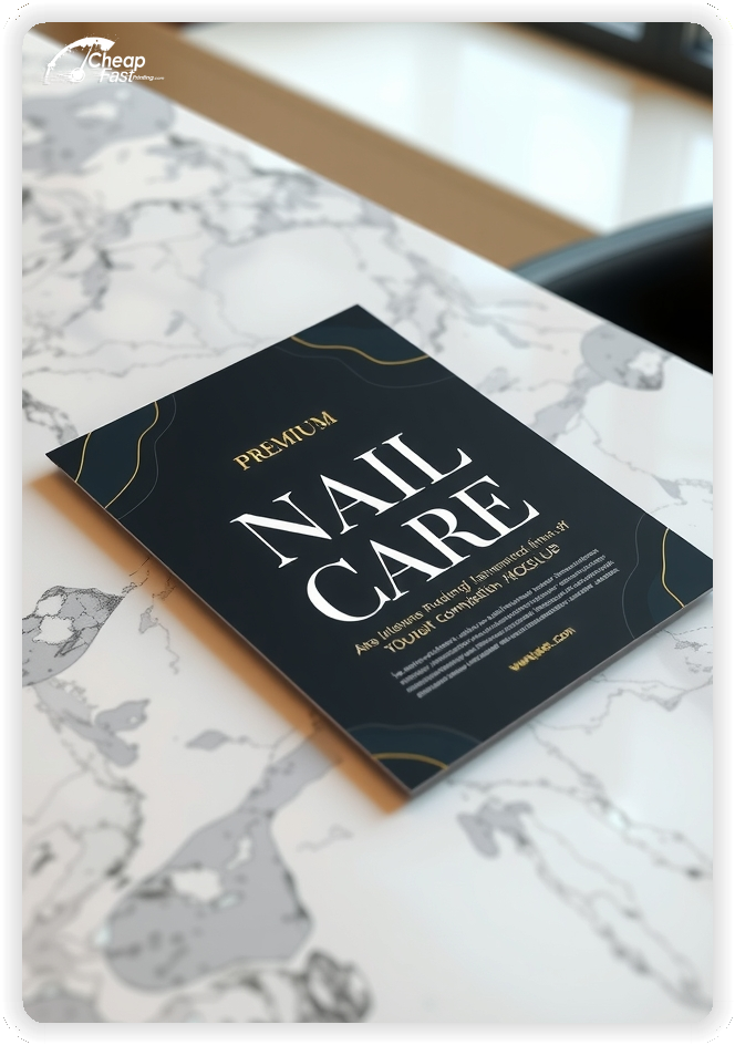 Promotional Material 1, Nail Care marketing materials marketing piece