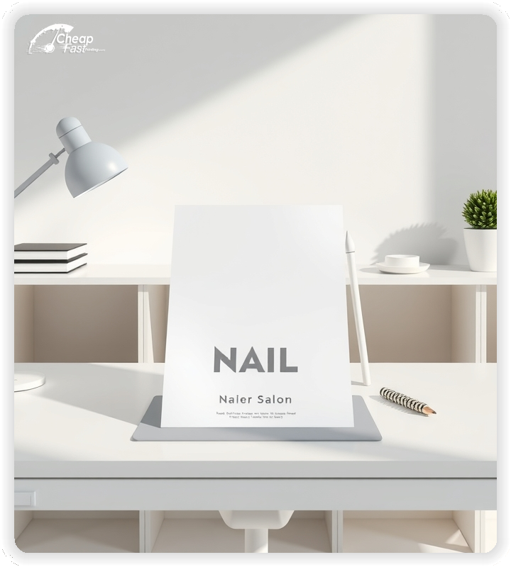High Quality Leaflet 1, Nail Salon circulars promotion design