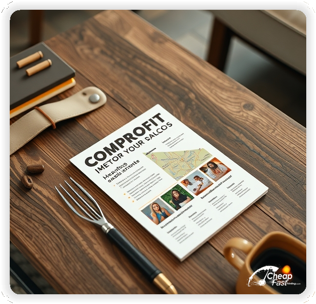 Print Ready Layout 1, Nonprofit brochures layout example