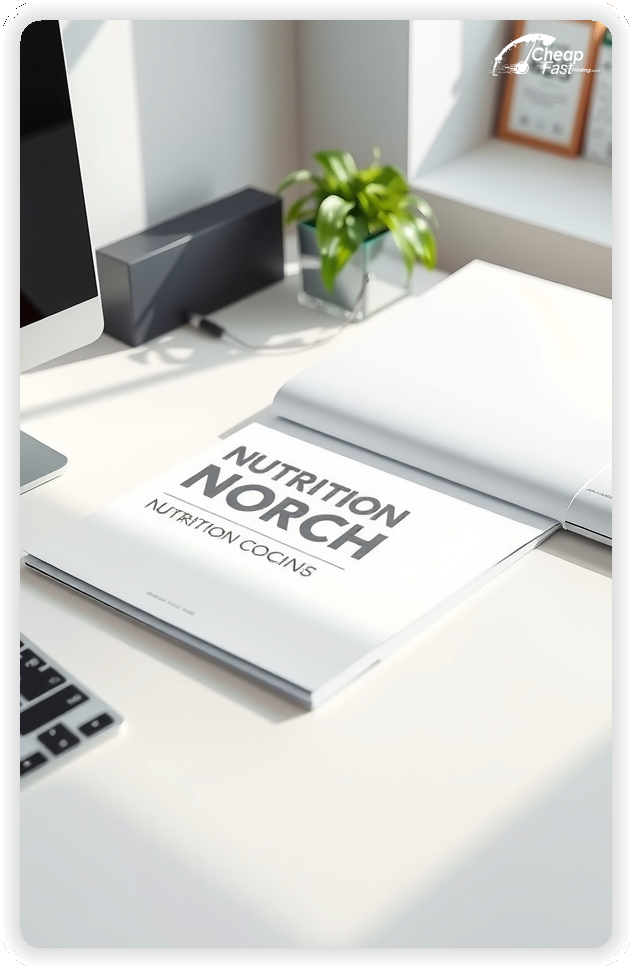 Promo Flyer Sample 1, Nutrition Coach leaflets creative layout