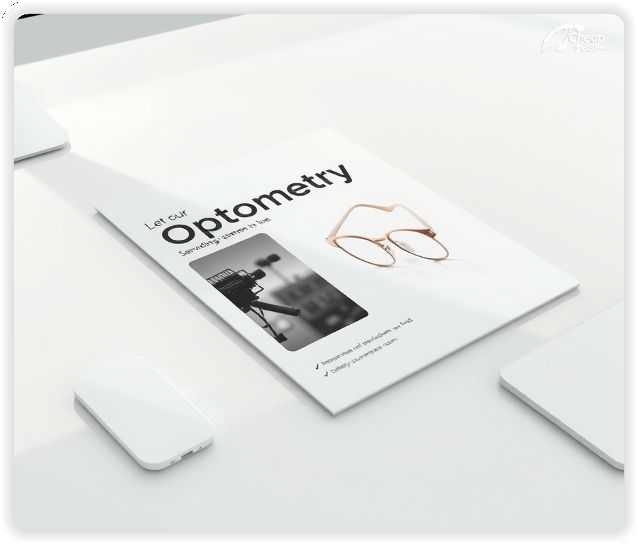 High Quality Leaflet 1, Optometry circulars promotion design