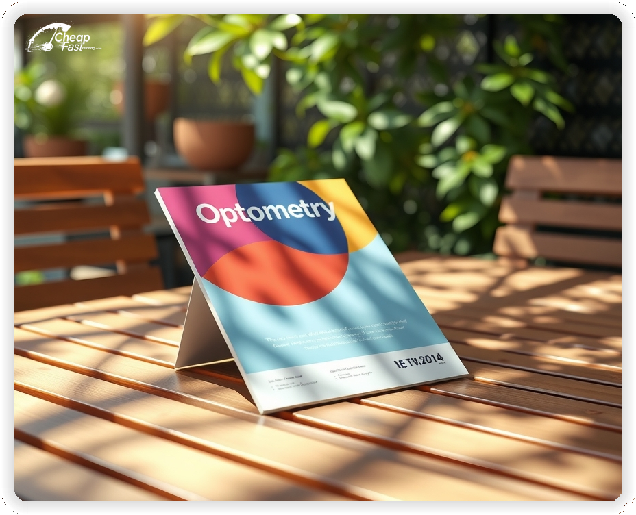 Promo Flyer Sample 1, Optometry leaflets creative layout